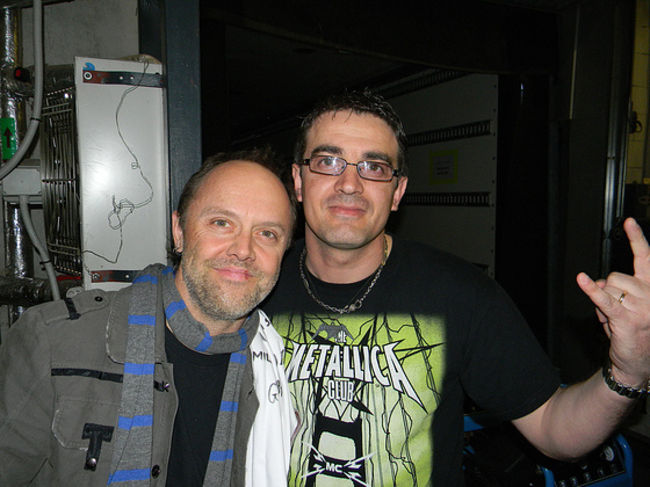 Poze Poze Metallica - Me and Lars