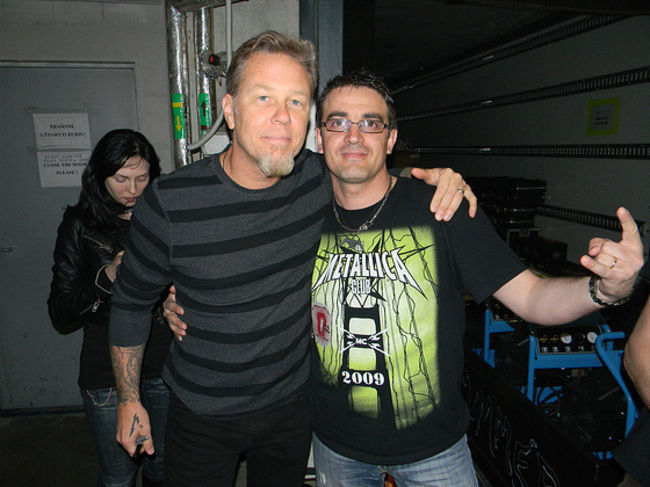 Poze Poze Metallica - Me and James