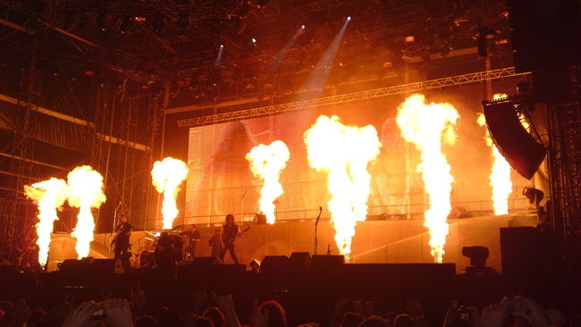 Poze Concert Metallica la Sonisphere Romania / Tuborg Green Fest (User Foto) - the best everrr