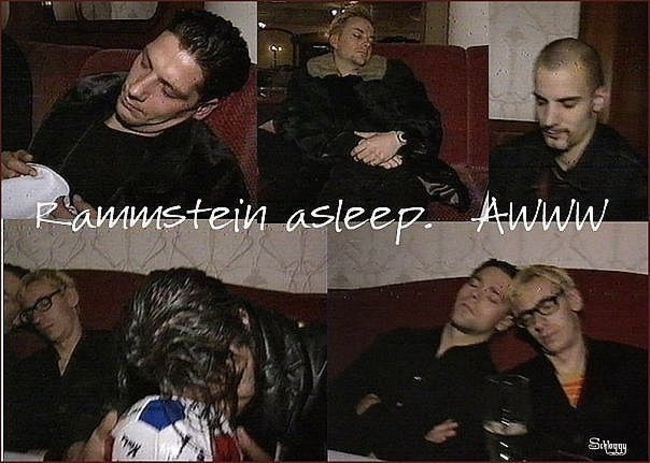Poze Poze Rammstein - Rammstein asleep