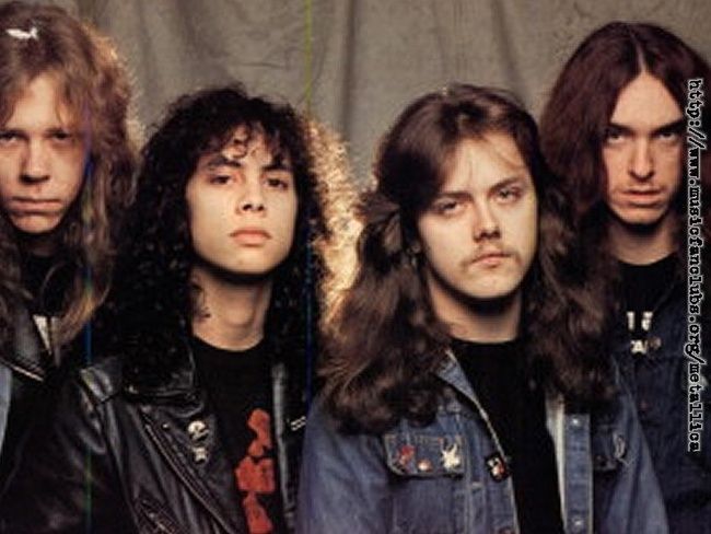 Poze Poze Metallica - metallica la tinerete