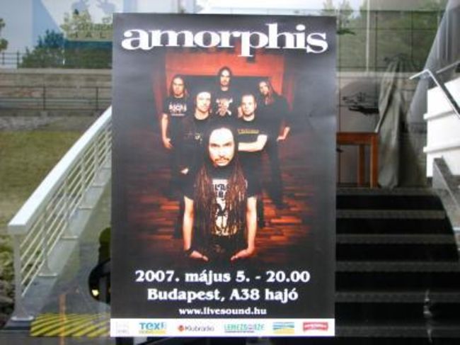 Poze Amorphis la Budapesta - Amorphis la Budapesta