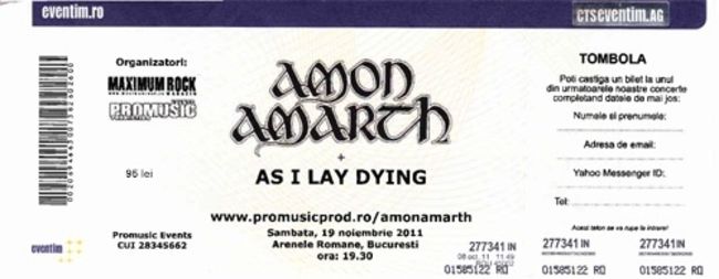 Poze Avatare Rock Hi5, Facebook, YM - PozeMH - Bilete originale Amon Amarth