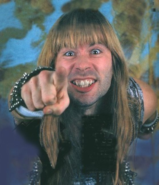 Poze Poze Iron Maiden - Bruce - anii \\'80