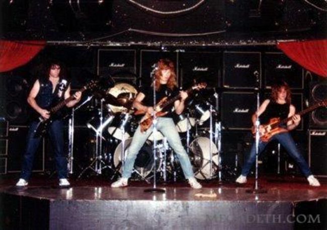 Poze Poze Megadeth - Megadeth first show