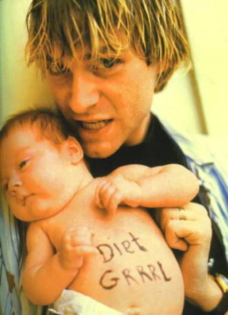 Poze Poze Kurt Cobain - Kurt with Frances Bean