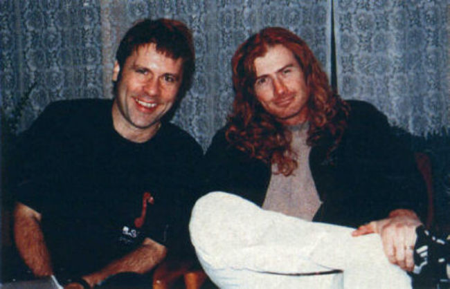 Poze Poze Megadeth - Dave si Bruce Dickinson