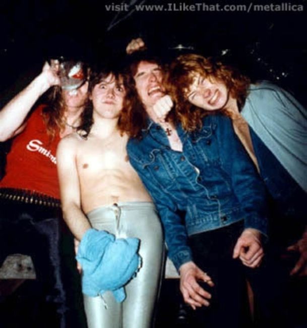 Poze Poze Megadeth - Dave with Metallica