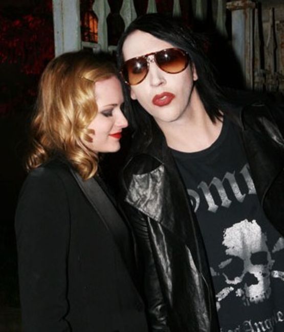 Poze Avatare Rock Hi5, Facebook, YM - PozeMH - Marilyn Manson si Evan Rachel Wood