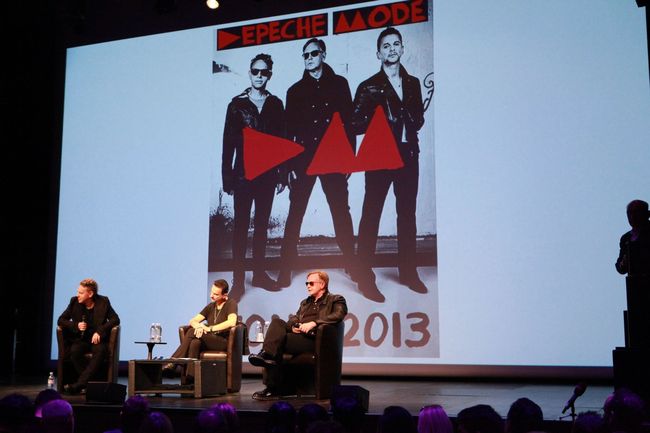 Poze Depeche Mode conferinta Paris 2012 - 2012
