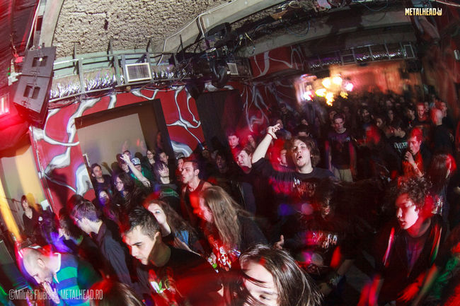 Poze Bucharest Metal Nights X in martie la Club Fabrica din Bucuresti (User Foto) - Negativ Core Project