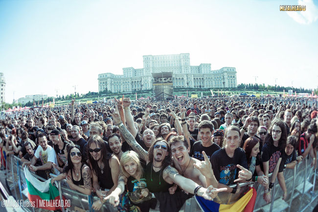 Poze Poze concert Iron Maiden la Bucuresti 2013 - Public Iron Maiden