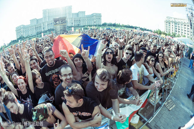 Poze Poze concert Iron Maiden la Bucuresti 2013 - Public Iron Maiden