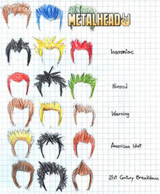 Poze Poze Green Day - Awesome Haircuts