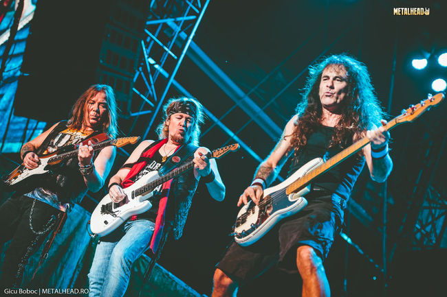Poze Poze de la concertul Iron Maiden, Rock The City 2016 (User Foto) - Poze Iron Maiden 2016