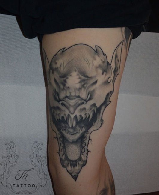 Poze TH Tattoo poze - Tatuaj demon