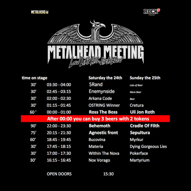 Poze Poze pentru articole - Program Metalhead Meeting 2017