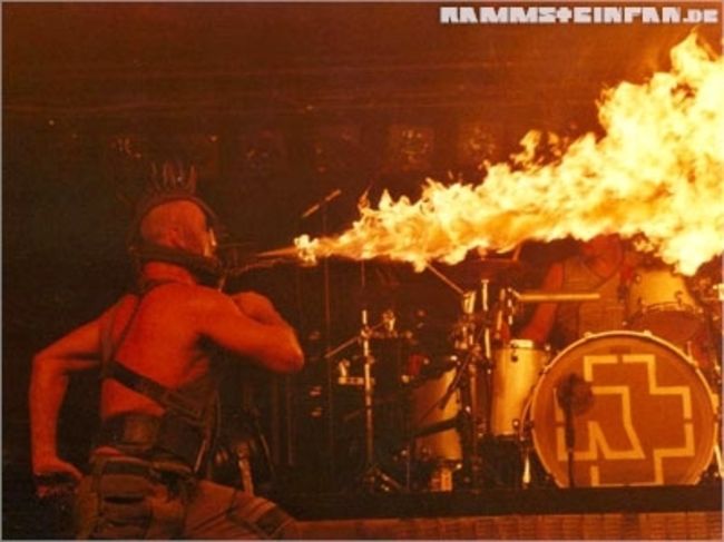Poze Poze Rammstein - live