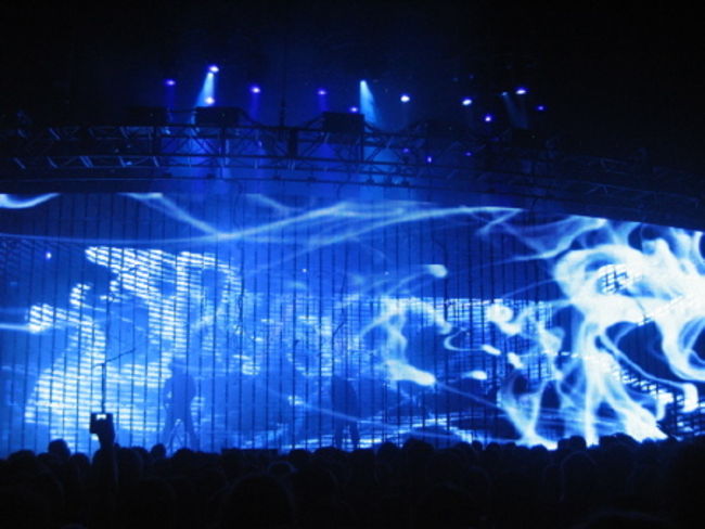 Poze Poze Nine Inch Nails - Super show de lumini !