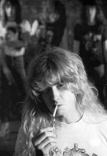 Poze Poze Megadeth - Dave smokin'