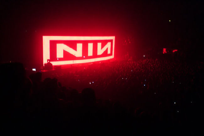 Poze Poze Nine Inch Nails - Super show de lumini !