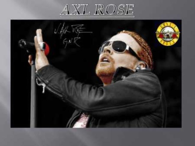 Poze Poze Guns N Roses - Axl Rose