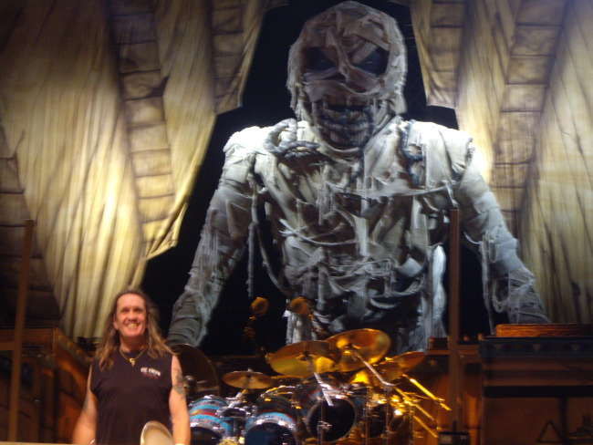 Poze User foto album Iron Maiden concerteaza la Bucuresti pe Stadionul Cotroceni - iron maiden4