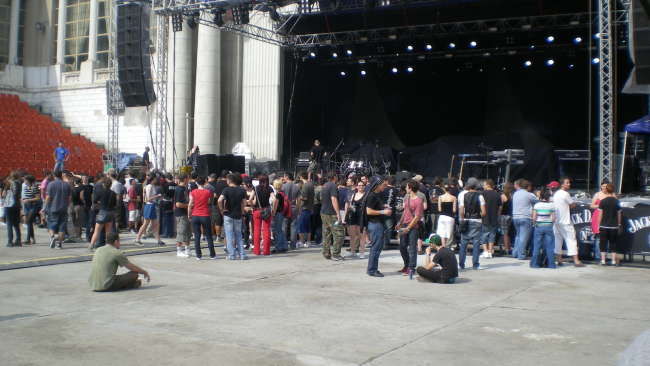 Poze Concert Limp Bizkit si Queensryche la Bucuresti in cadrul Rock The City (User Foto) - Limp Bizkit - before the concert