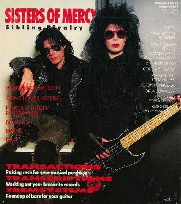 Poze Poze The Sisters of Mercy - Andrew & Patricia 1988