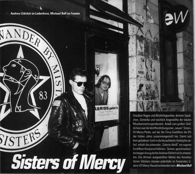 Poze Poze The Sisters of Mercy - Andrew