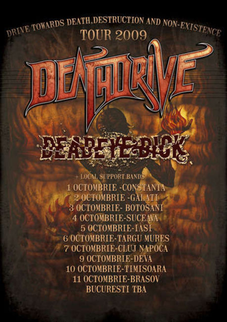 Poze Avatare Rock Hi5, Facebook, YM - PozeMH - Deathdrive Tour