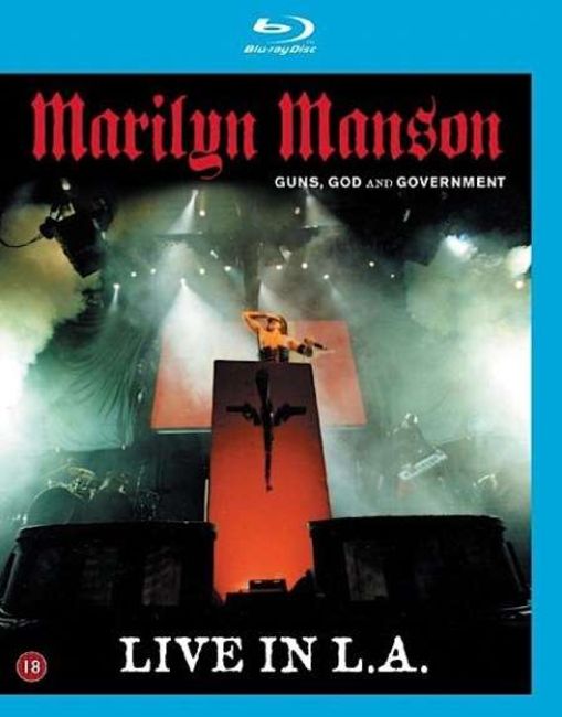 Poze Avatare Rock Hi5, Facebook, YM - PozeMH - Marilyn Manson - Guns, God And Goverment