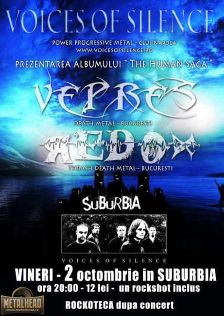Poze Avatare Rock Hi5, Facebook, YM - PozeMH - Concert Voices of Silence, Vepres si Redox in Suburbia