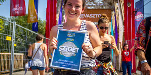 O romanca a primit un abonament pe viata la Sziget Festival