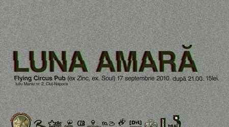 Luna Amara sustin o serie de concerte in septembrie