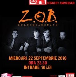 Concert ZOB in Club A din Bucuresti