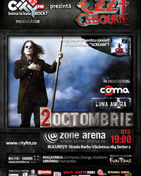 Noul album Ozzy Osbourne se aude in premiera la City FM
