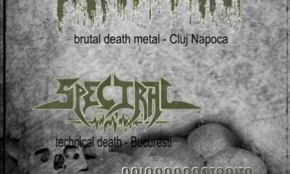 Concert Necrovile si Spectral in club Elephant Bucuresti