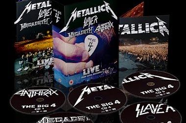 Filmari cu Metallica de pe DVD-ul Big Four