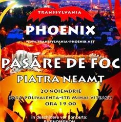 Concert Phoenix la Sala Polivalenta din Piatra Neamt