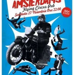 Concert The Amsterdams in Flying Circus Pub din Cluj Napoca