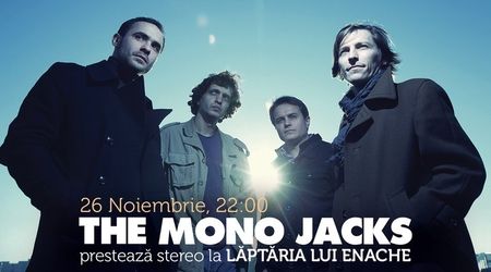 The Mono Jacks concerteaza vineri in Laptarie si la Arenele Romane
