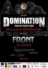 Concert Domination (Pantera tribute band) in Cluj-Napoca