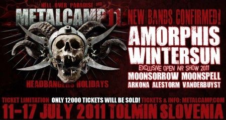 Noi nume confirmate pentru Metalcamp 2011
