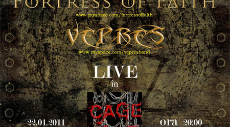 Concert Interitus Dei, Fortress Of  Faith si Vepres in Cage Club