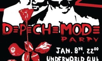 Depeche Mode Party, sambata in club Underworld