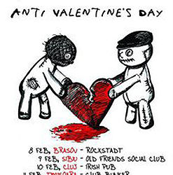 Tapinarii anunta turneul Anti Valentine's Day