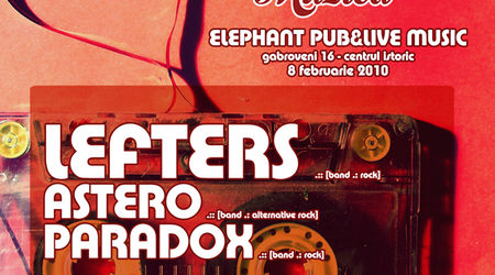 Concert Paradox alaturi de Astero si Lefters in Club Elephant