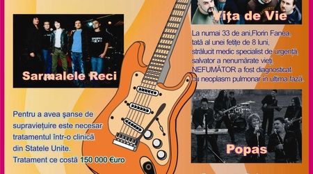 Concert umanitar Vita de Vie, Popas si Sarmalele Reci in Hard Rock Cafe