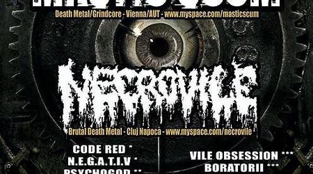 Mastic Scum si Necrovile anunta Romanian Madness Tour